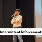 What is intermittent reinforcement in psychology?